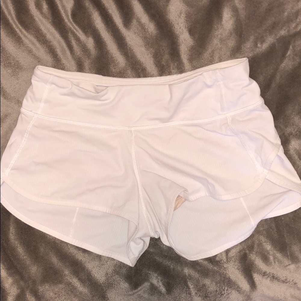 Lululemon speed shorts